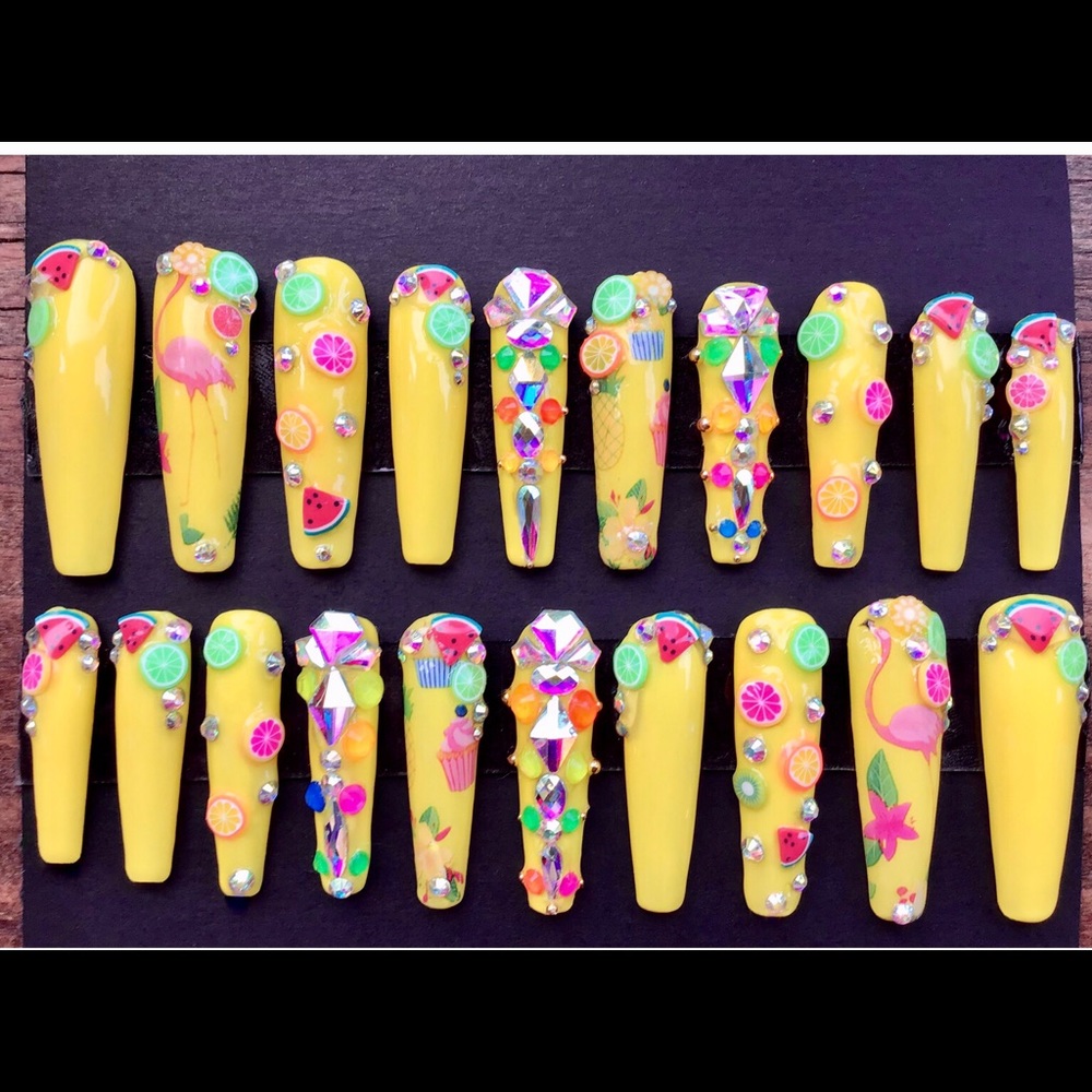 Fun banana gel fruit box.